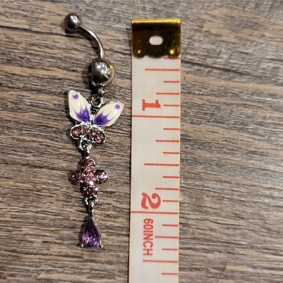 condition New
purple silver bellybutton piercing - Picture 3 of 4